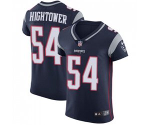 New England Patriots #54 Dont\'a Hightower Navy Blue Team Color Vapor Untouchable Elite Player Football Jersey