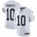 Oakland Raiders #10 Seth Roberts White Vapor Untouchable Limited Player NFL Jersey