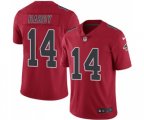Atlanta Falcons #14 Justin Hardy Limited Red Rush Vapor Untouchable Football Jersey