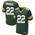 Green Bay Packers #22 Aaron Ripkowski Elite Green Team Color NFL Jersey
