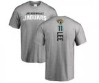 Jacksonville Jaguars #11 Marqise Lee Ash Backer T-Shirt