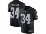 Oakland Raiders #34 Bo Jackson Vapor Untouchable Limited Black Team Color NFL Jersey