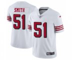 San Francisco 49ers #51 Malcolm Smith Limited White Rush Vapor Untouchable Football Jersey