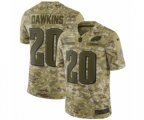 Philadelphia Eagles #20 Brian Dawkins Limited Camo 2018 Salute to Service NFL Jersey