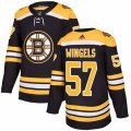 Boston Bruins #57 Tommy Wingels Authentic Black Home NHL Jersey