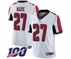 Atlanta Falcons #27 Damontae Kazee White Vapor Untouchable Limited Player 100th Season Football Jersey