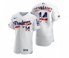 Enrique Hernandez Los Angeles Dodgers White 2020 Stars & Stripes 4th of July Jersey