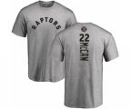Toronto Raptors #22 Patrick McCaw Ash Backer T-Shirt