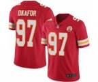 Kansas City Chiefs #97 Alex Okafor Red Team Color Vapor Untouchable Limited Player Football Jersey