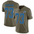 Detroit Lions #73 Greg Robinson Limited Olive 2017 Salute to Service NFL Jersey