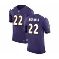 Baltimore Ravens #22 Mark Ingram II Purple Team Color Vapor Untouchable Elite Player Football Jersey