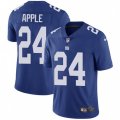 New York Giants #24 Eli Apple Royal Blue Team Color Vapor Untouchable Limited Player NFL Jersey