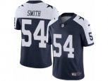 Dallas Cowboys #54 Jaylon Smith Vapor Untouchable Limited Navy Blue Throwback Alternate NFL Jersey