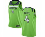 Minnesota Timberwolves #4 Jaylen Nowell Authentic Green Basketball Jersey Statement Edition