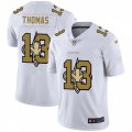 New Orleans Saints #13 Michael Thomas White Nike White Shadow Edition Limited Jersey