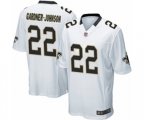 New Orleans Saints #22 Chauncey Gardner-Johnson Game White Football Jersey