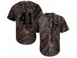 New York Mets #41 Tom Seaver Camo Realtree Collection Cool Base Stitched MLB Jersey