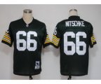 Green Bay Packers #66 Ray Nitschke Green Short-Sleeved Throwback Jersey