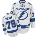 Tampa Bay Lightning #79 Alexander Volkov Authentic White Away NHL Jersey