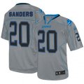 Detroit Lions #20 Barry Sanders Elite Lights Out Grey NFL Jersey