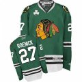 Chicago Blackhawks #27 Jeremy Roenick Premier Green NHL Jersey