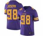 Minnesota Vikings #98 Linval Joseph Limited Purple Rush Vapor Untouchable Football Jersey