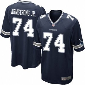 Dallas Cowboys #74 Dorance Armstrong Jr. Game Navy Blue Team Color NFL Jersey