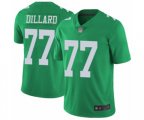 Philadelphia Eagles #77 Andre Dillard Limited Green Rush Vapor Untouchable Football Jersey