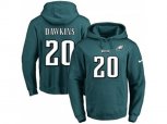 Philadelphia Eagles #20 Brian Dawkins Midnight Green Name & Number Pullover NFL Hoodie