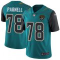 Jacksonville Jaguars #78 Jermey Parnell Teal Green Team Color Vapor Untouchable Limited Player NFL Jersey