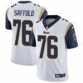 Los Angeles Rams #76 Rodger Saffold White Vapor Untouchable Limited Player NFL Jersey