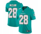Miami Dolphins #28 Bobby McCain Aqua Green Team Color Vapor Untouchable Limited Player Football Jersey