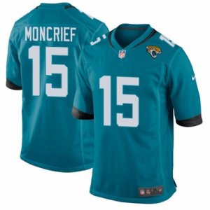 Jacksonville Jaguars #15 Donte Moncrief Game Black Alternate NFL Jersey