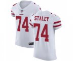 San Francisco 49ers #74 Joe Staley White Vapor Untouchable Elite Player Football Jersey