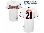Arizona Diamondbacks #21 White Zack Greinke MLB Jersey
