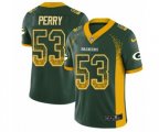 Green Bay Packers #53 Nick Perry Limited Green Rush Drift Fashion NFL Jersey