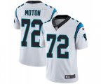 Carolina Panthers #72 Taylor Moton White Vapor Untouchable Limited Player Football Jersey