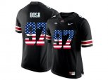 2016 US Flag Fashion Ohio State Buckeyes Nick Bosa #97 College Football Limited Jersey - Black