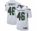 New York Jets #46 Neville Hewitt Game White Football Jersey