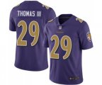 Baltimore Ravens #29 Earl Thomas III Limited Purple Rush Vapor Untouchable Football Jersey