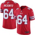 Buffalo Bills #64 Richie Incognito Limited Red Rush Vapor Untouchable NFL Jersey