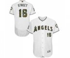 Los Angeles Angels of Anaheim #16 Huston Street Authentic White 2016 Memorial Day Fashion Flex Base Baseball Jersey