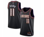 Phoenix Suns #11 Ricky Rubio Swingman Black Basketball Jersey - 2019-20 City Edition