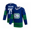 Vancouver Canucks #79 Michael Ferland Authentic Royal Blue Alternate Hockey Jersey