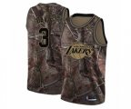 Los Angeles Lakers #3 Anthony Davis Swingman Camo Realtree Collection Basketball Jersey