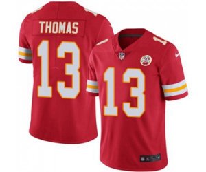 Kansas City Chiefs #13 De\'Anthony Thomas Red Team Color Vapor Untouchable Limited Player Football Jersey