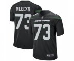 New York Jets #73 Joe Klecko Game Black Alternate Football Jersey