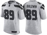 Seattle Seahawks #89 Doug Baldwin 2016 Gridiron Gray II NFL Limited Jersey