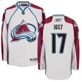 Colorado Avalanche #17 Tyson Jost Authentic White Away NHL Jersey
