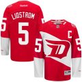 Detroit Red Wings #5 Nicklas Lidstrom Premier Red 2016 Stadium Series NHL Jersey